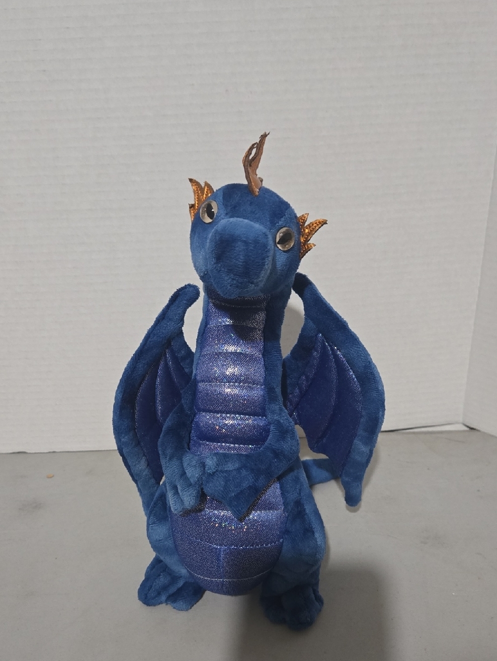 Zander, The Blue Dragon Stuffed Animal